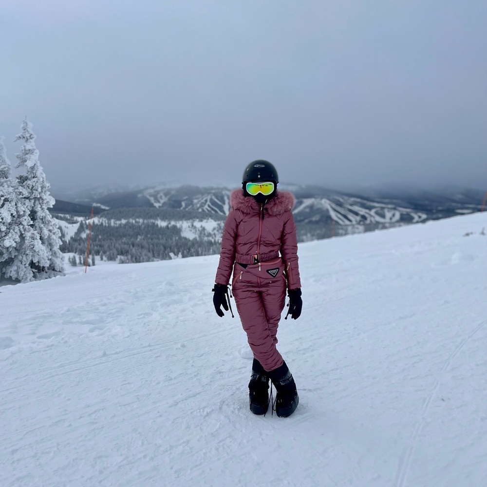 Women's Mauve Ski Suit
